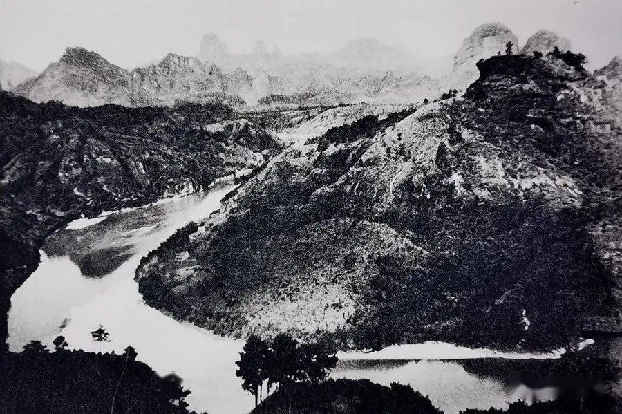 丹霞藏经阁民国时期的丹霞山老照片