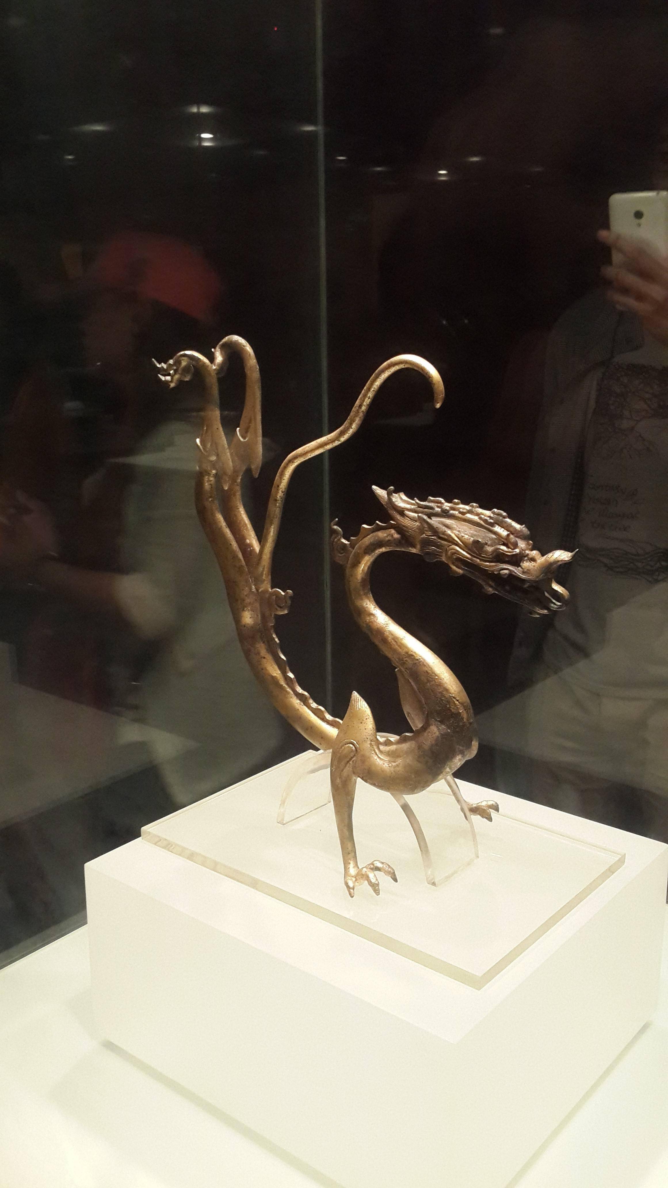 看见文物 | 鎏金铁芯铜龙——力量与美的杰出代表_工艺