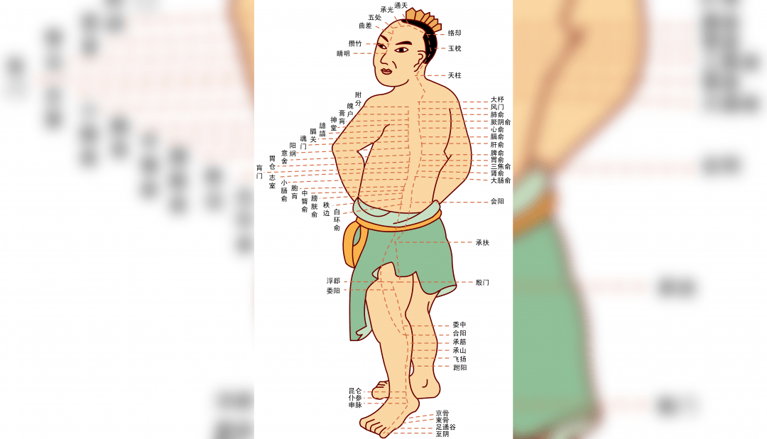 中医经络膀胱足太阳之脉病候篇