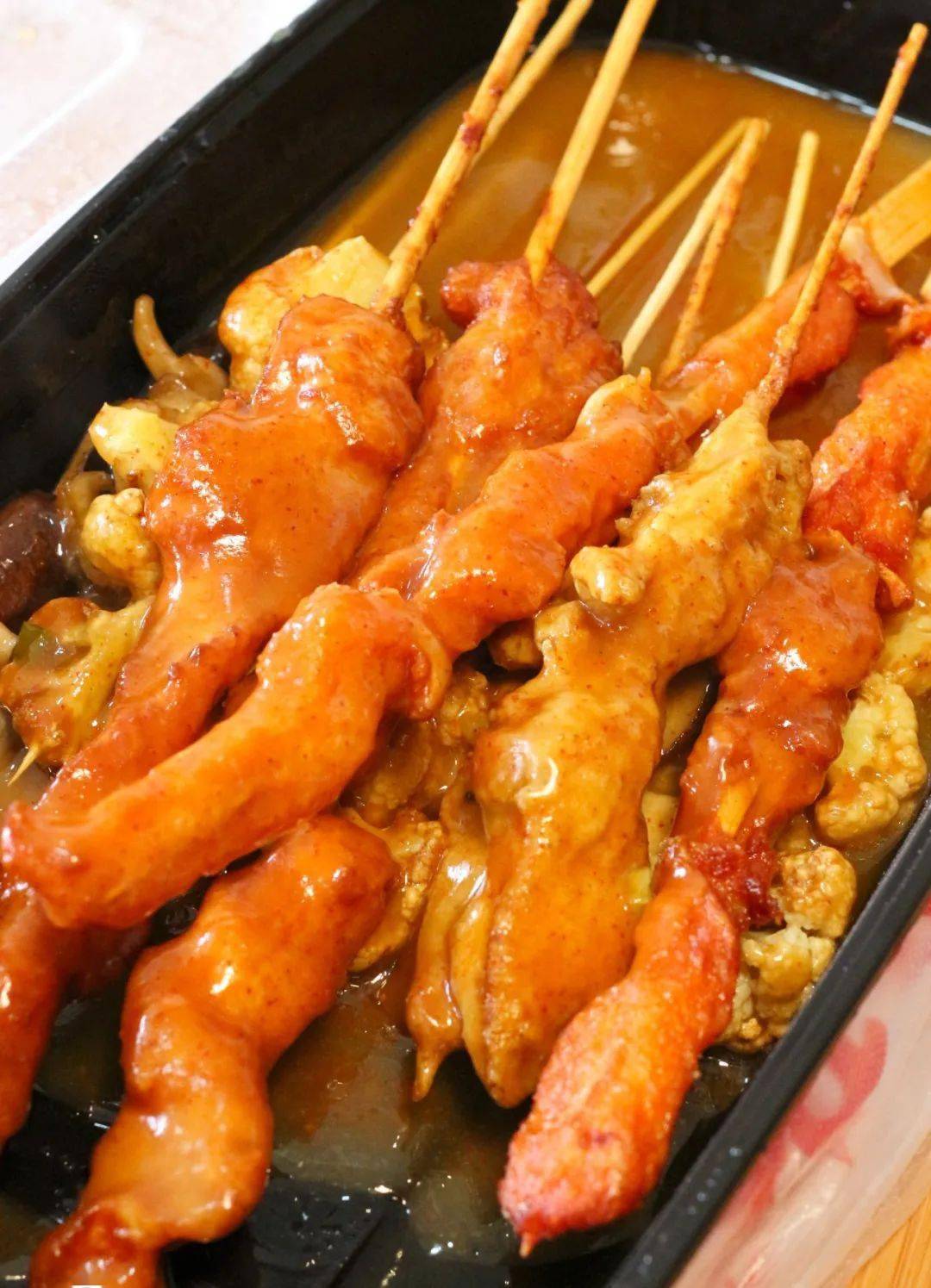 『开了30年的闸桥肉串』