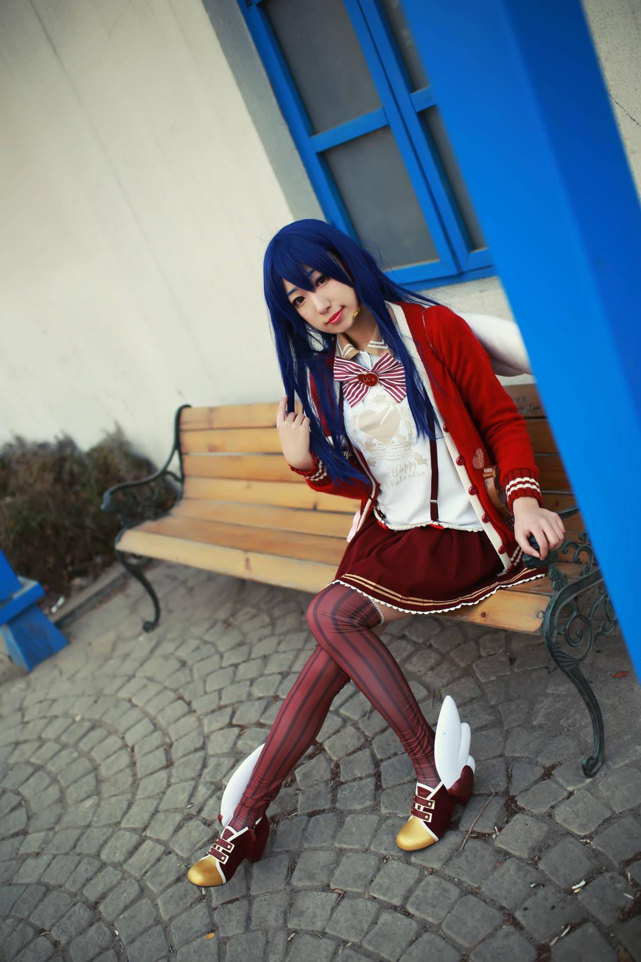 lovelive园田海未巧克力情人节觉醒cosplay