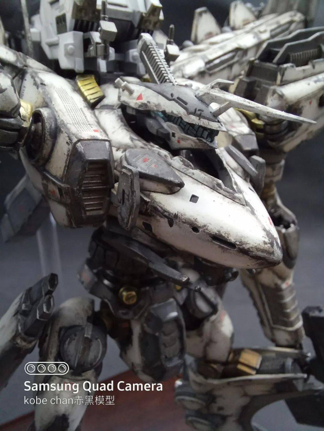 旧化涂装核心装甲fa白色闪光制作