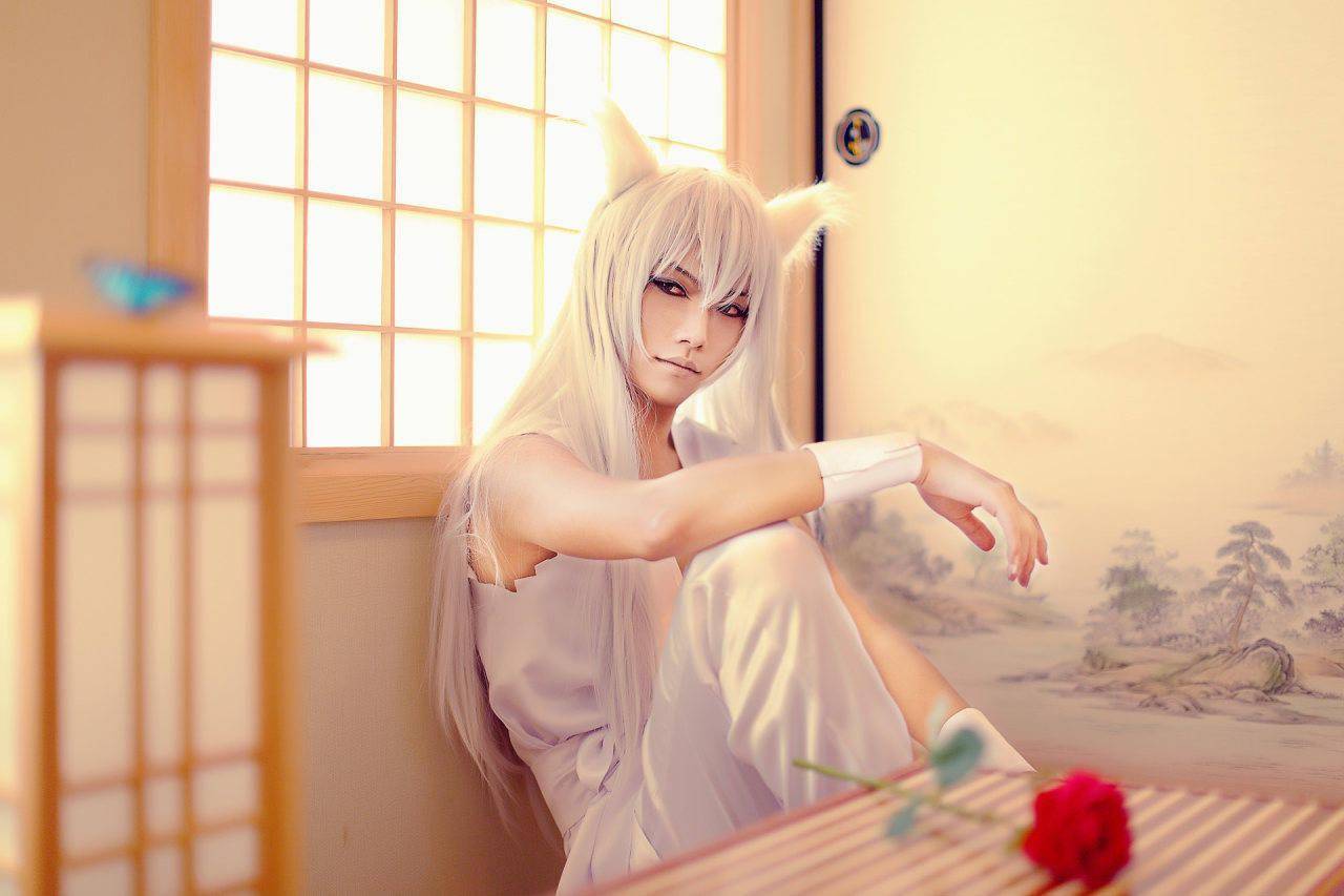幽游白书 妖狐藏马cosplay