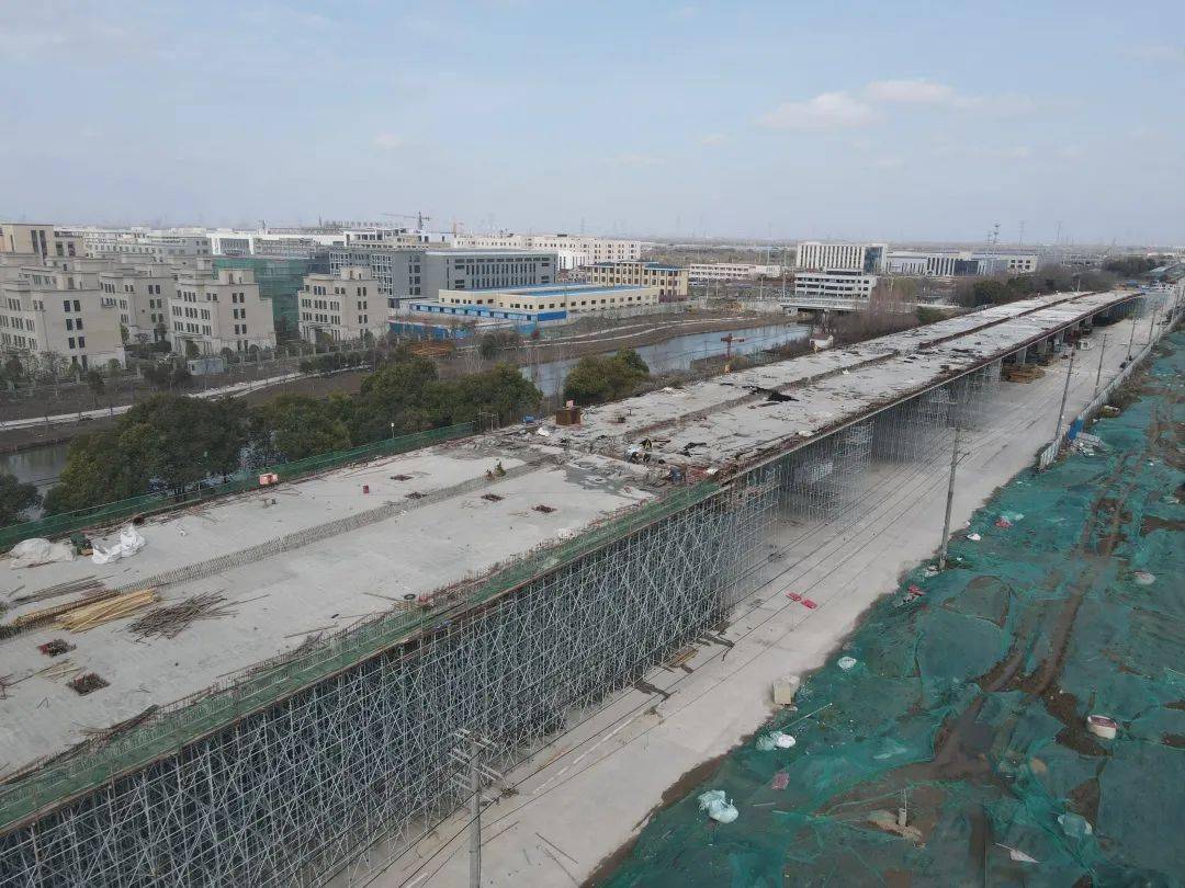 海门江海路高架图片