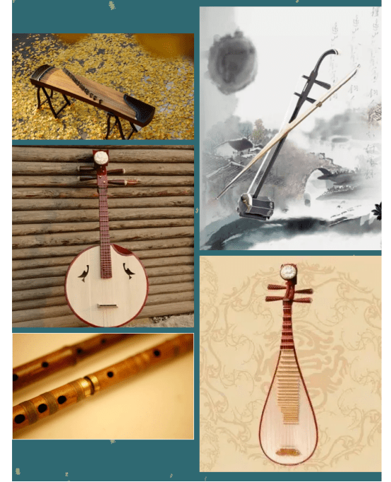 "琴瑟在御,莫不静好""琴瑟在御,莫不静好"丝竹乐作为一种演出形式