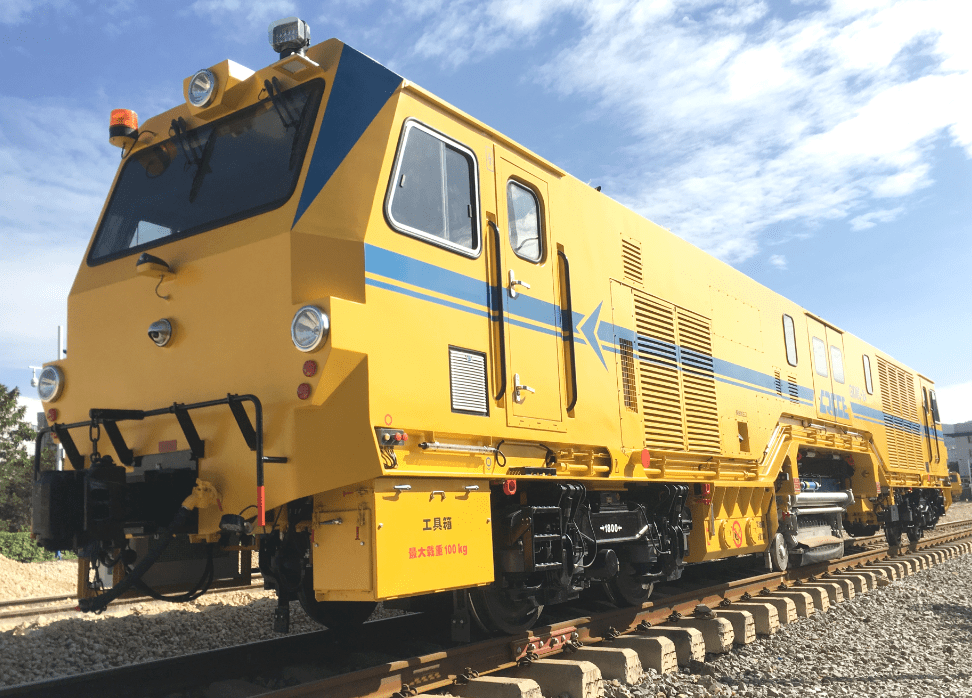 铁建装备新品发布世界首台自带走行动力地铁钢轨快速打磨车顺利出厂