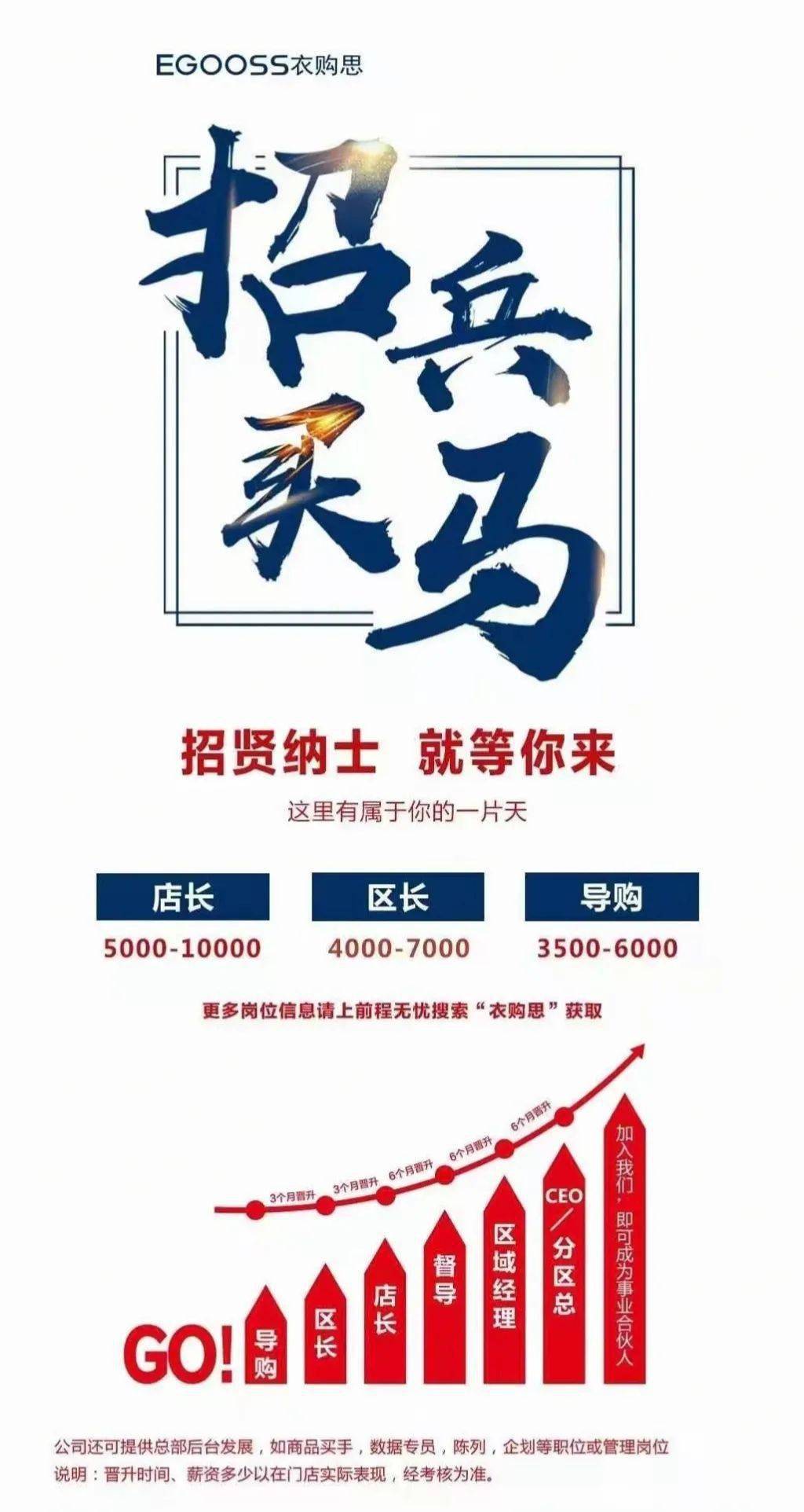 招募令牛年寻找最牛的你衣购思春季大招募我们提供无限的发展平台期待