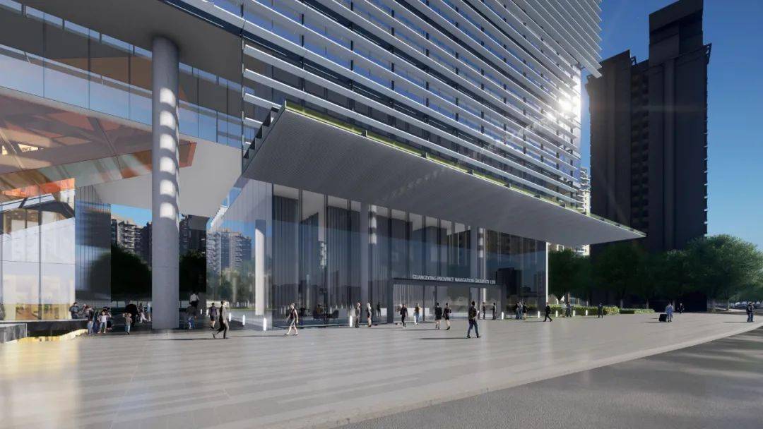 xaa竞赛方案广东省航运总部经济大楼建筑方案设计