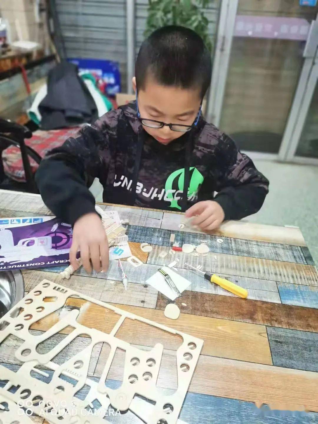 怀仁华杰小学六(11)班 李科锐《迎喜神》