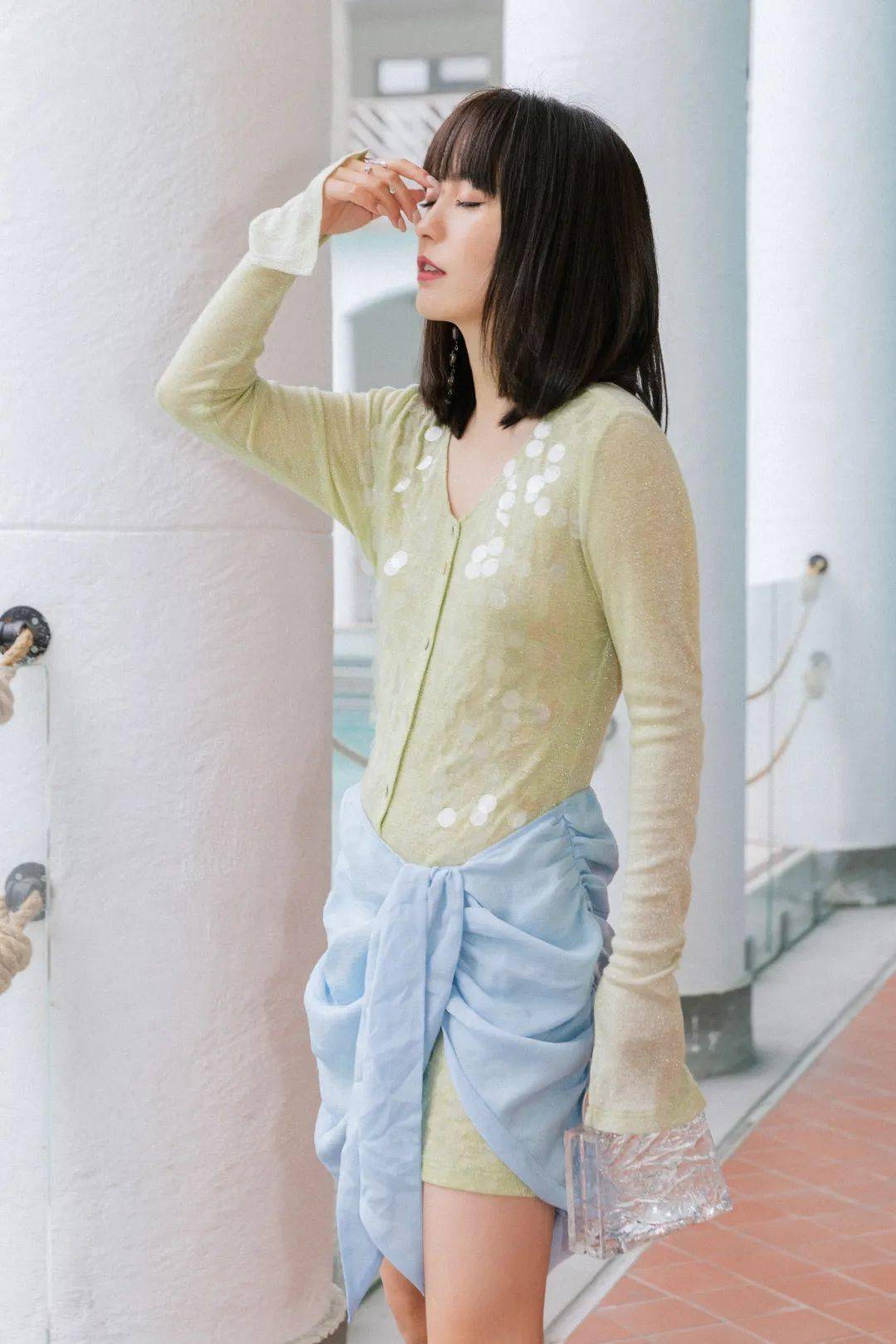 好色穿搭来啦 春天就要穿成花蝴蝶啊 黄色