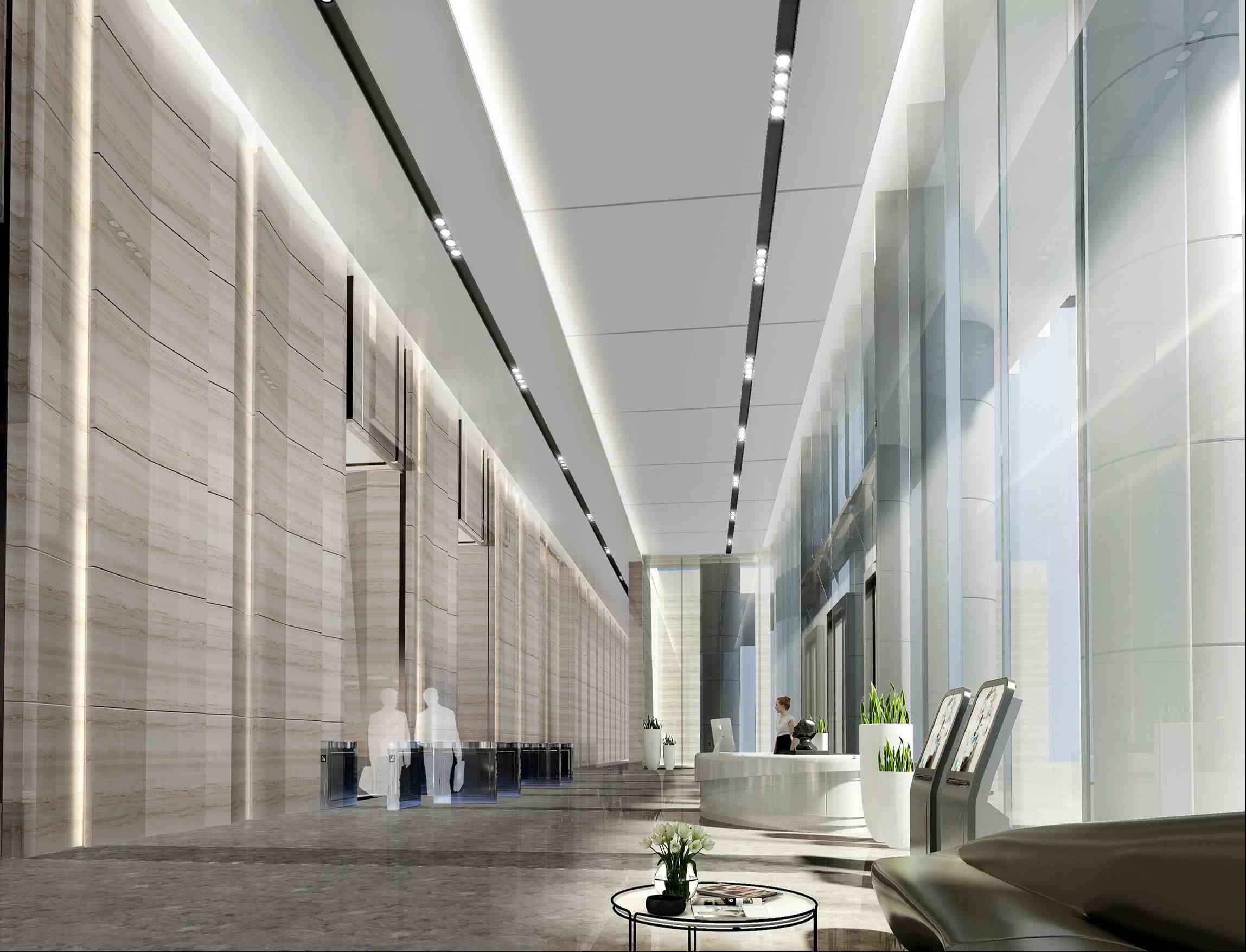 办公室装修玻璃外墙有哪些用途?_写字楼