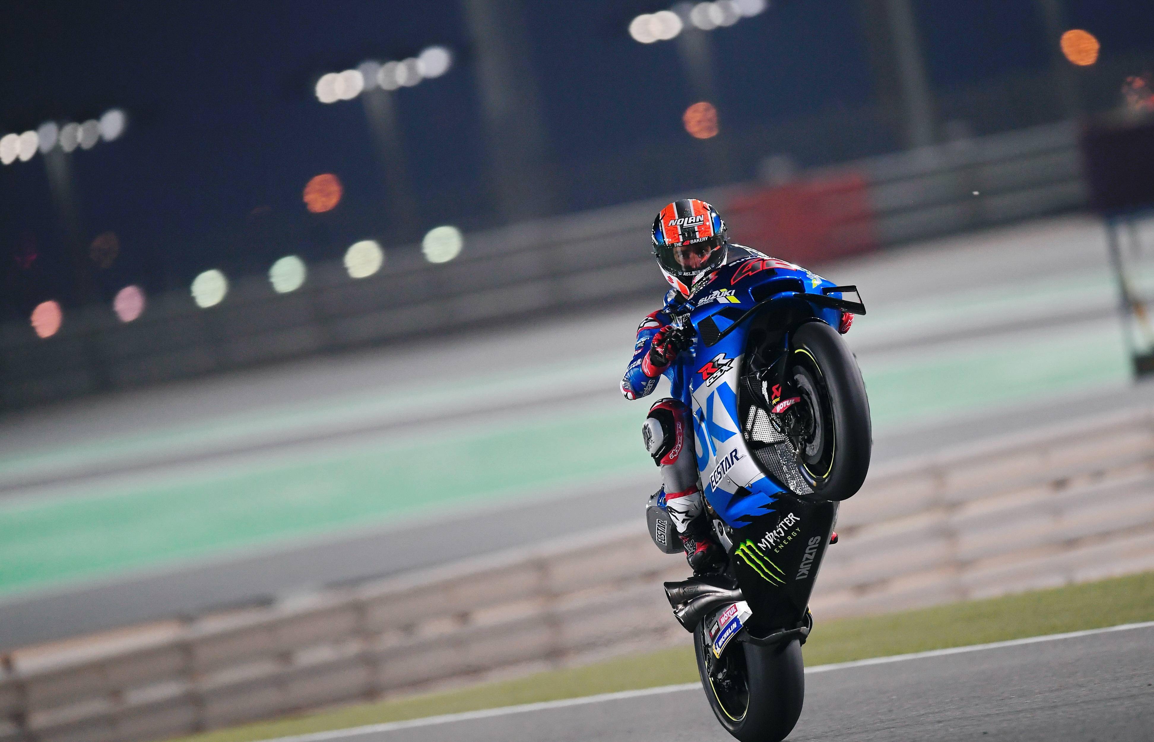 2021motogp卡塔尔季前测试suzuki厂队篇