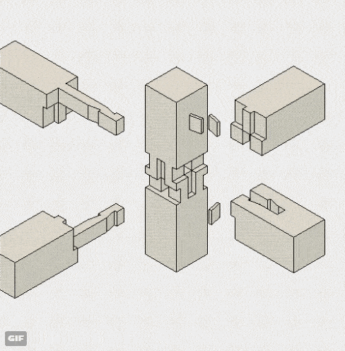 榫卯设计,老祖宗就是厉害!