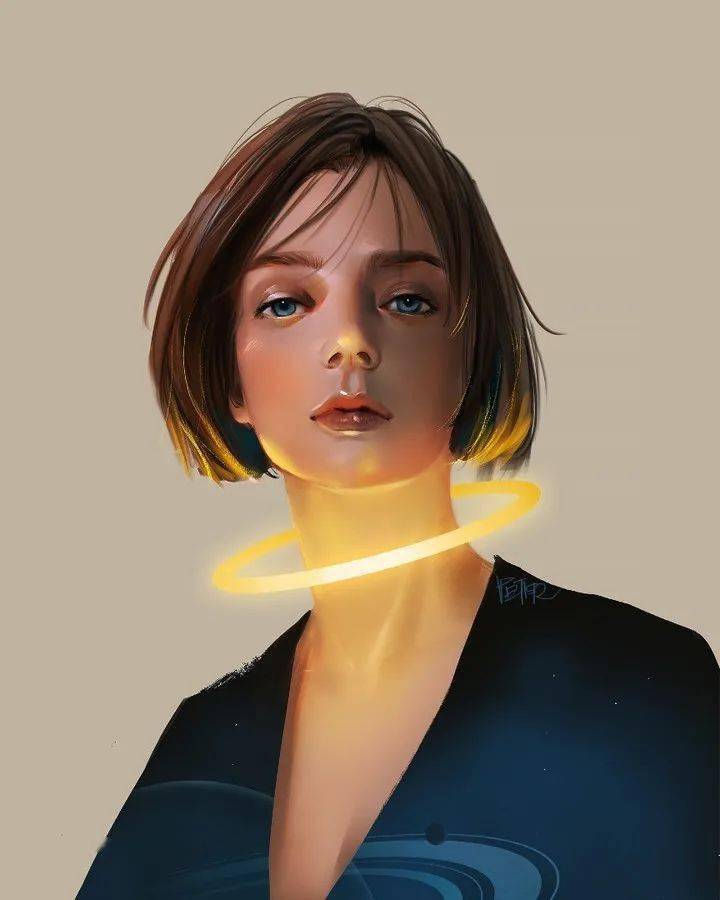 各种气质的板绘女生总有一款是你喜欢的