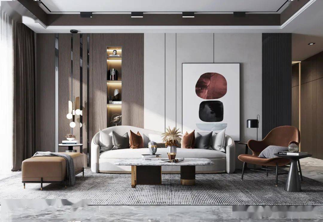 2021年最新沙发背景墙设计100款