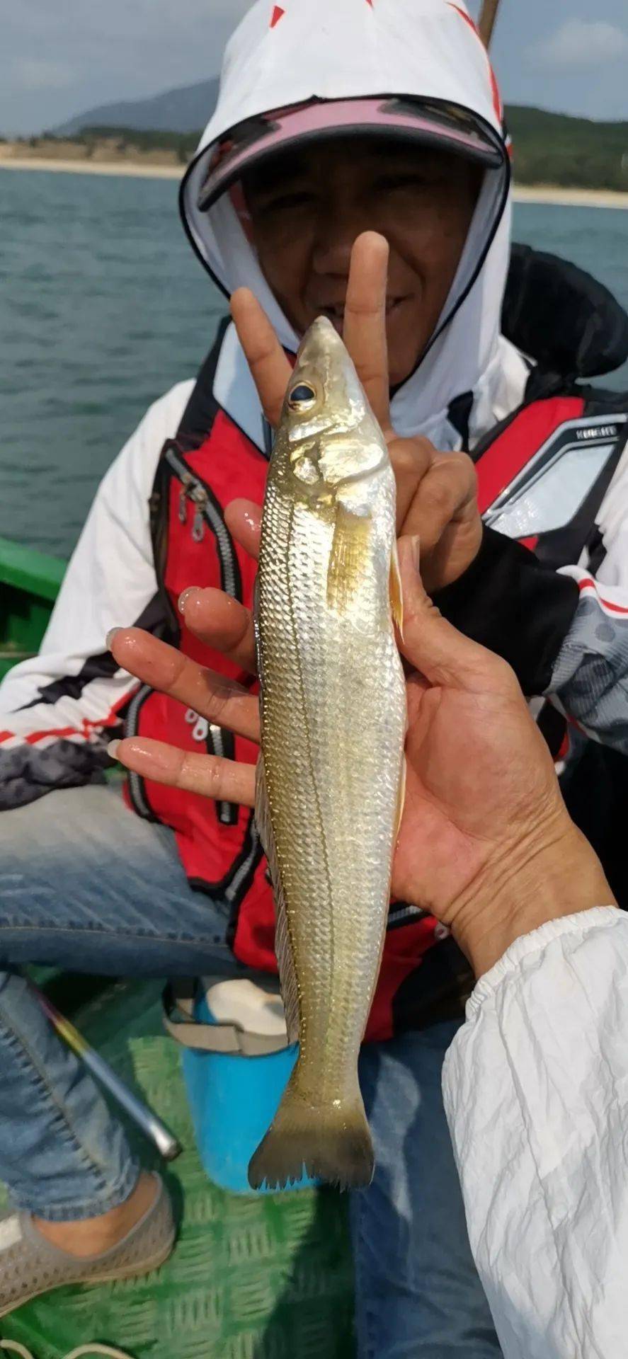 厉害海陵岛地拿惊现手臂粗沙钻鱼