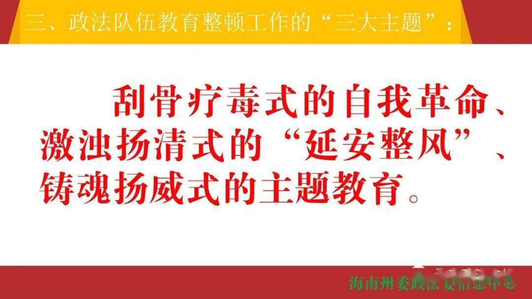 政法队伍教育整顿应知应会知识(1)