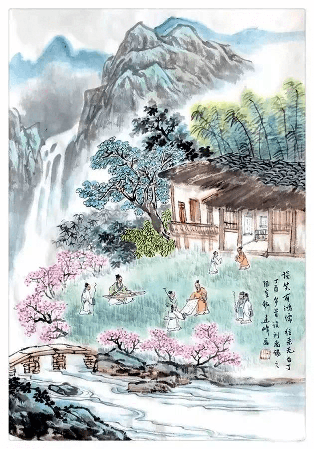 中学生风景画 中学生风景画画法