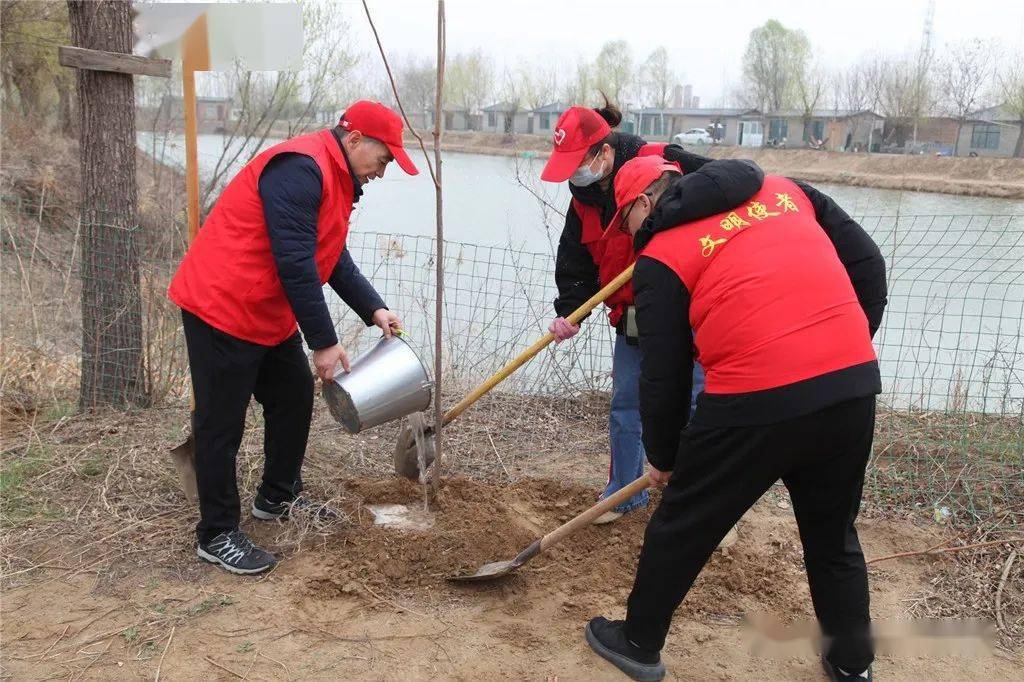 开封市公路管理局开展植树节学雷锋志愿活动