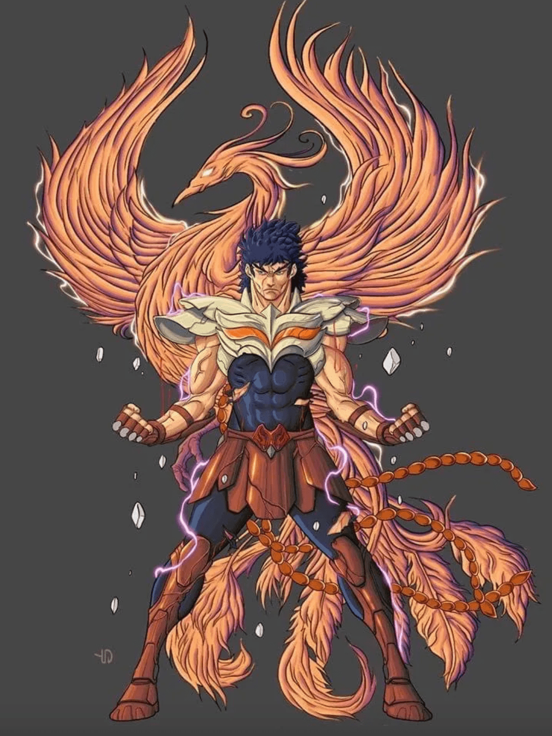 北斗神拳风格《圣斗士星矢》,男人味十足_肌肉