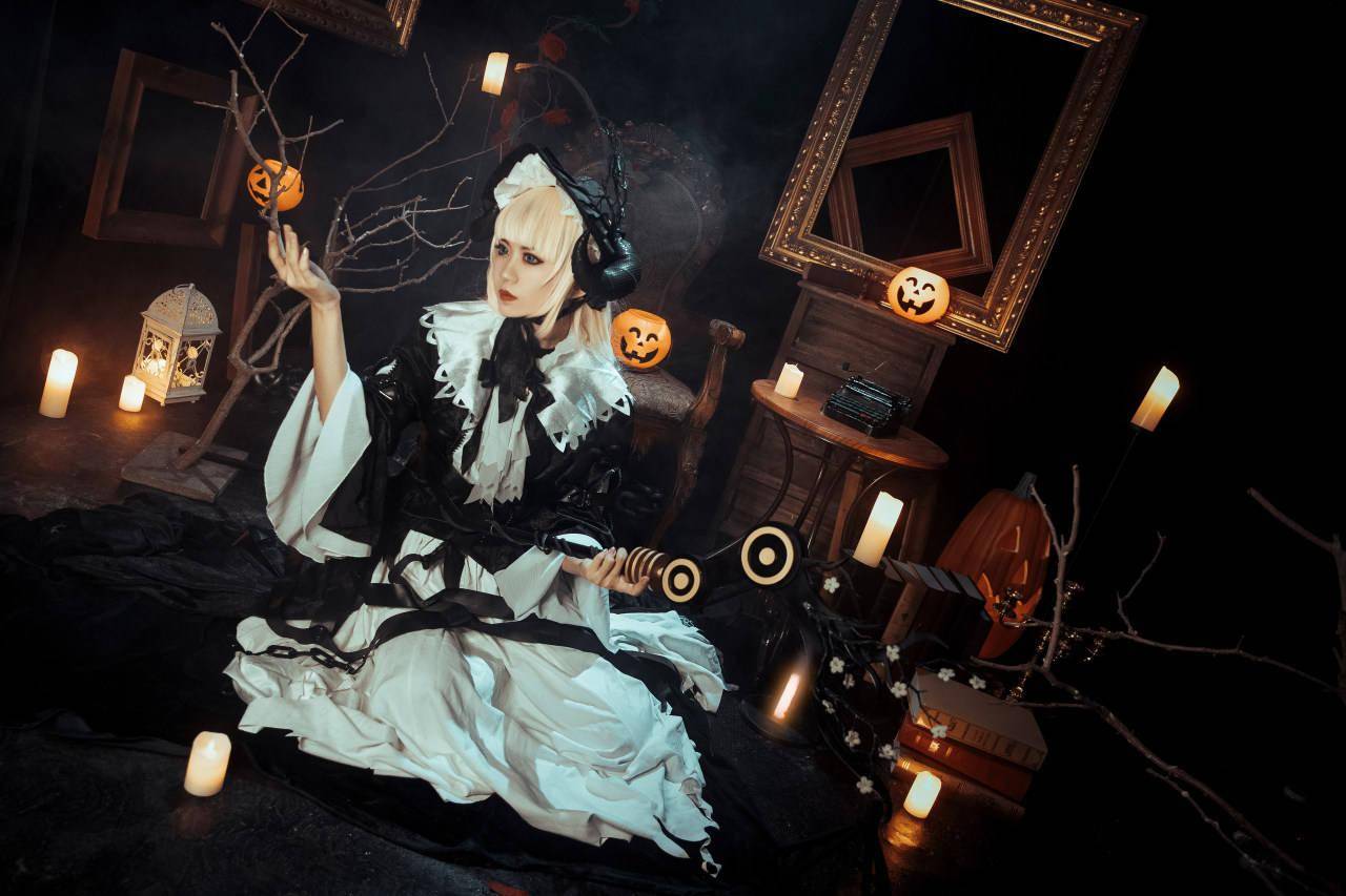 明日方舟夜莺cosplay