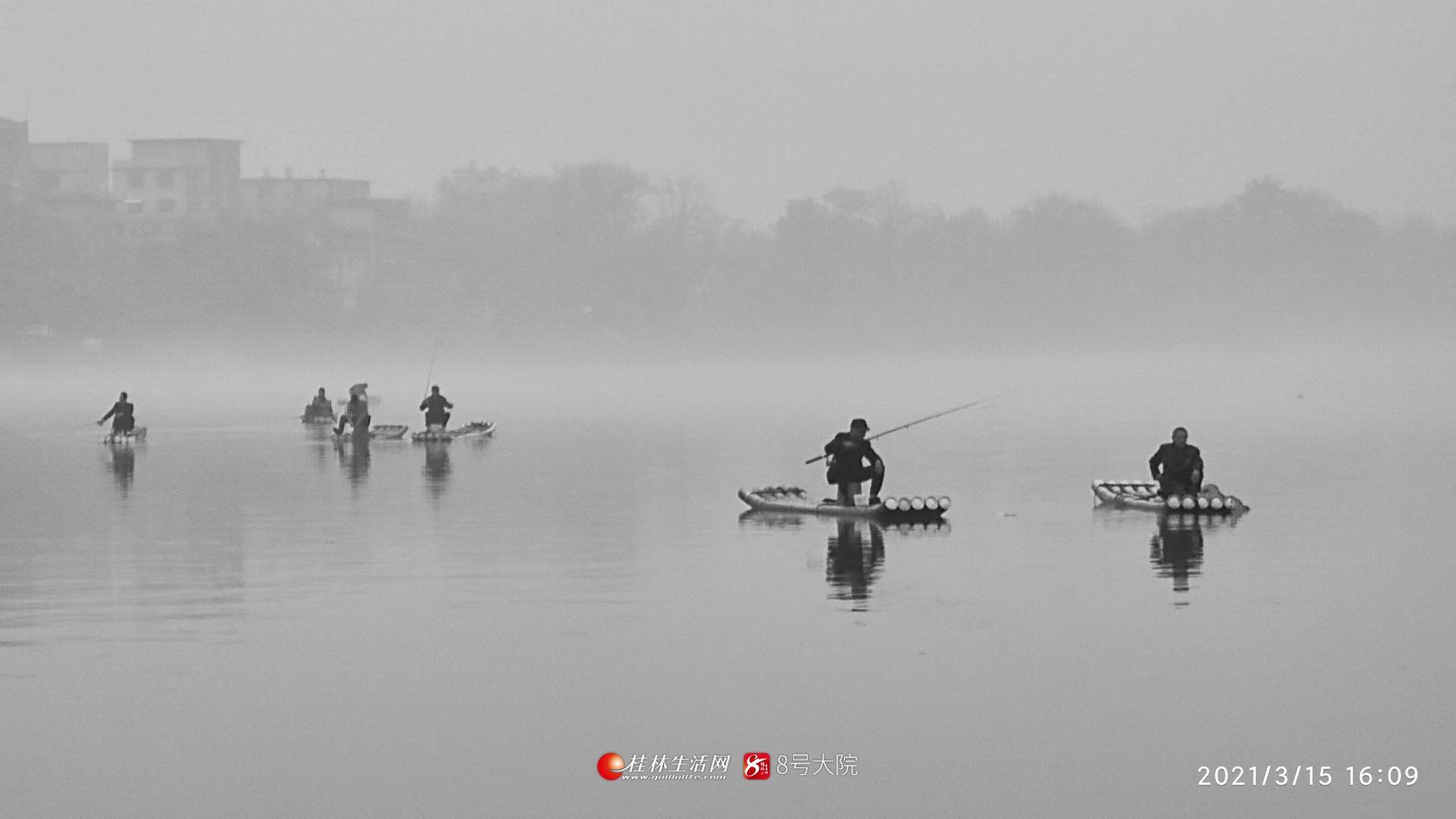 3月的桂林惊现绝美风景！雾锁的漓江，如梦、如幻、如诗、如画……（图）