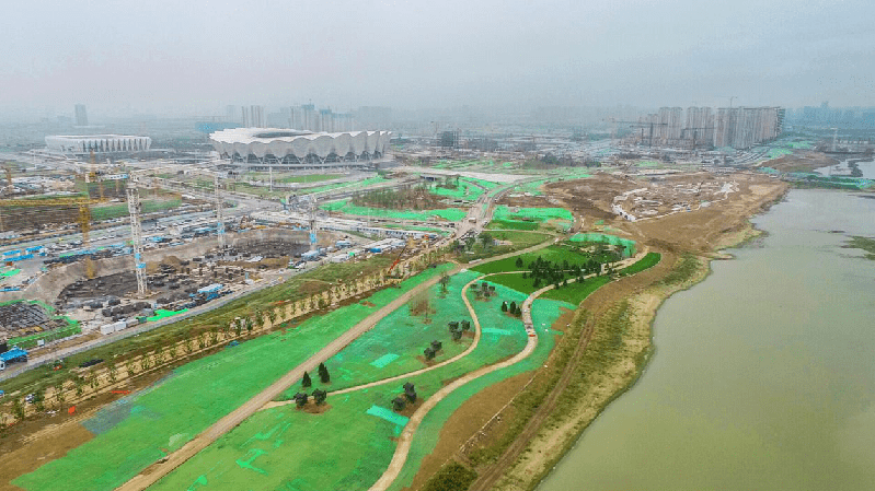 三河一山绿道建设国际港务区段实现全线无障碍贯通