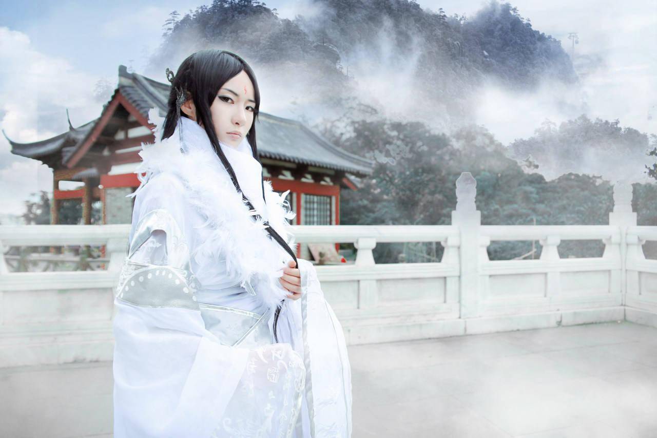 仙侠奇缘之花千骨~白子画cosplay