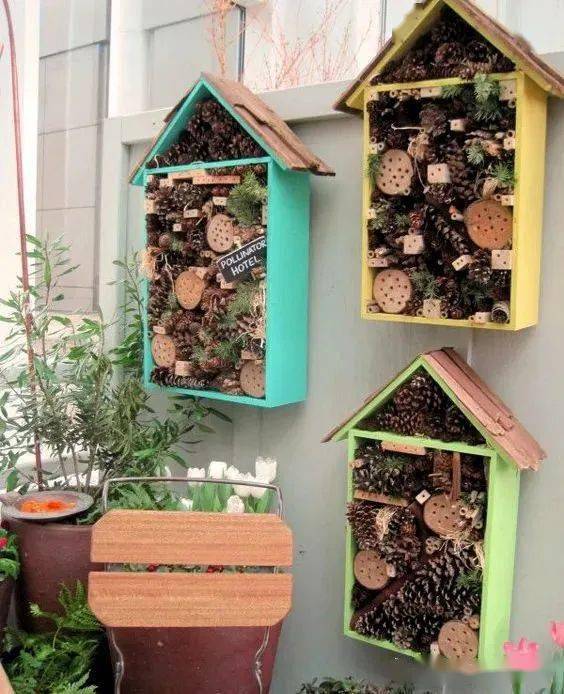 跟着这些创意学做幼儿园昆虫旅馆布置让浓缩的大自然活起来设计分享