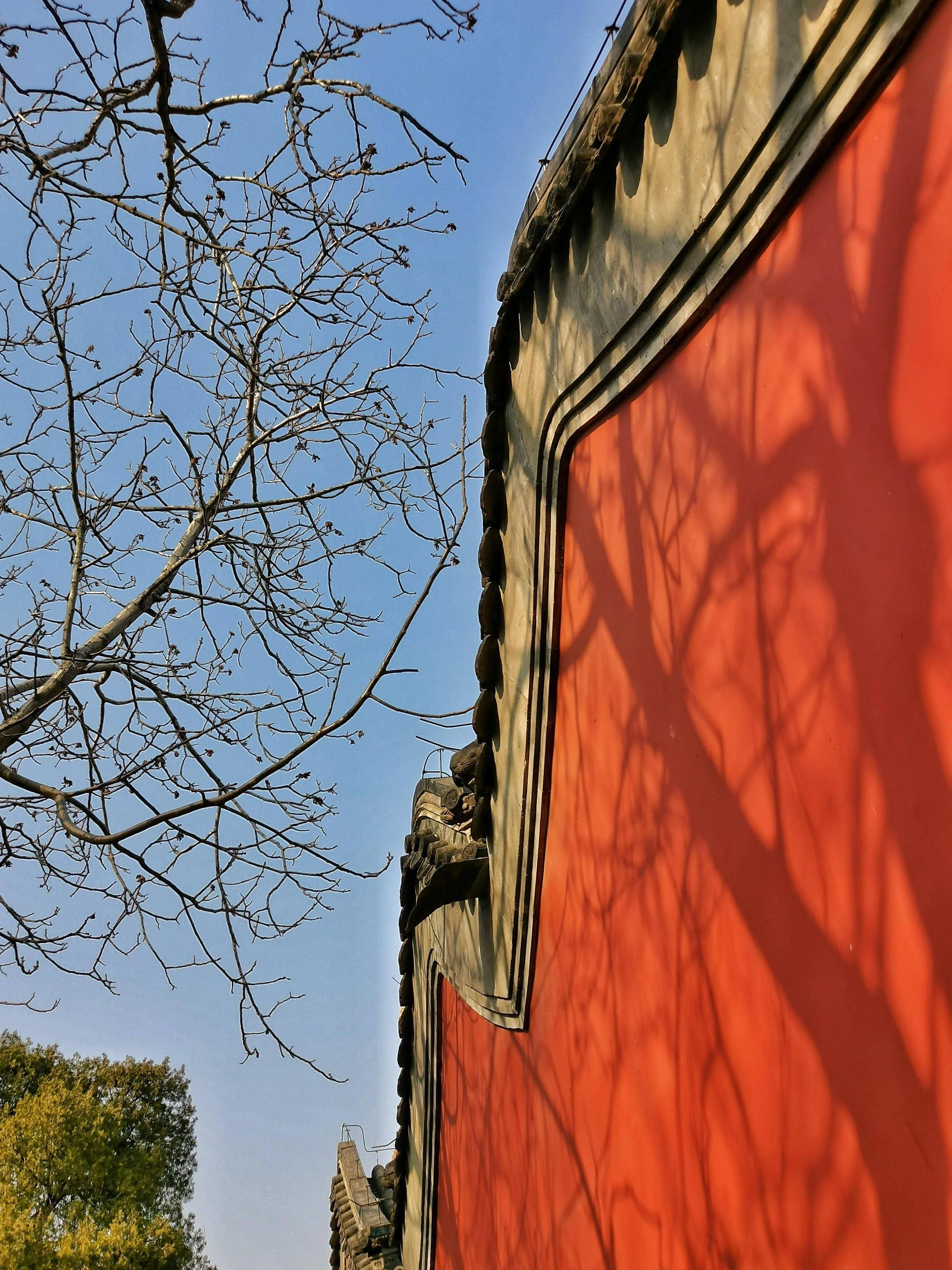 红墙黄瓦绿琉璃图片