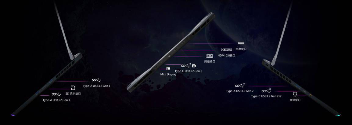 笔记本|移动端 155w 的3080！微星强袭 2 GE76 游戏本测评