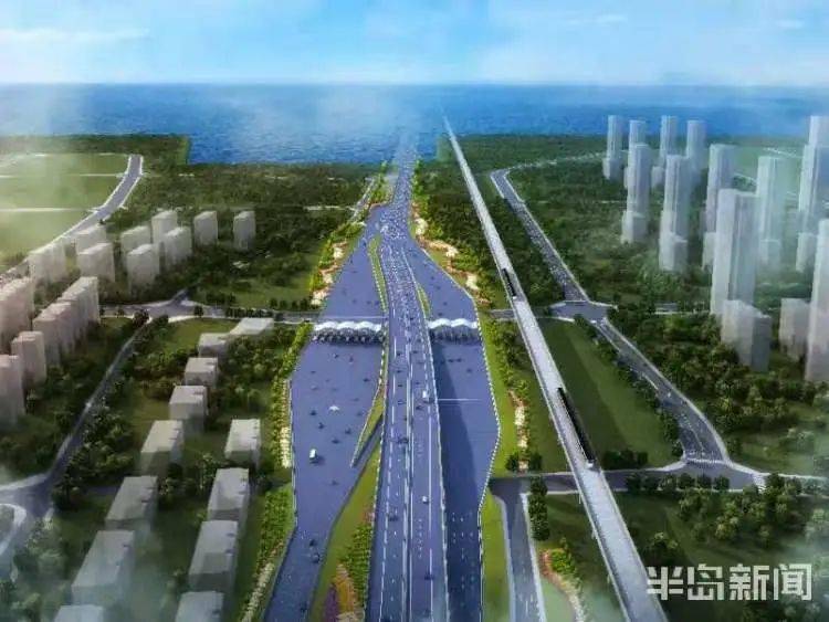 青岛新机场高速连接线双埠夏庄段6月通车