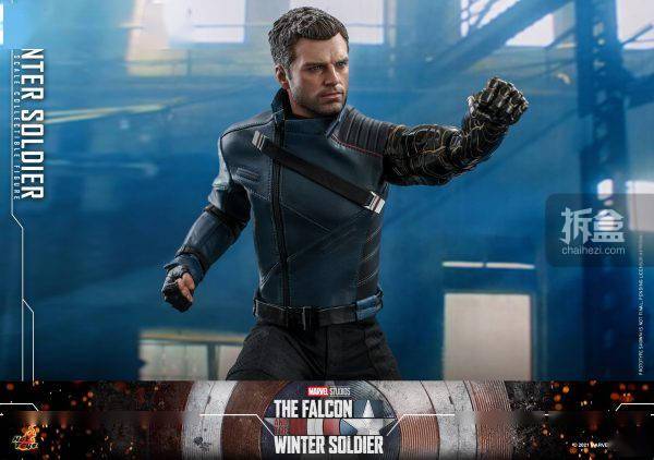 hottoys新品漫威猎鹰与冬兵冬兵16比例珍藏人偶
