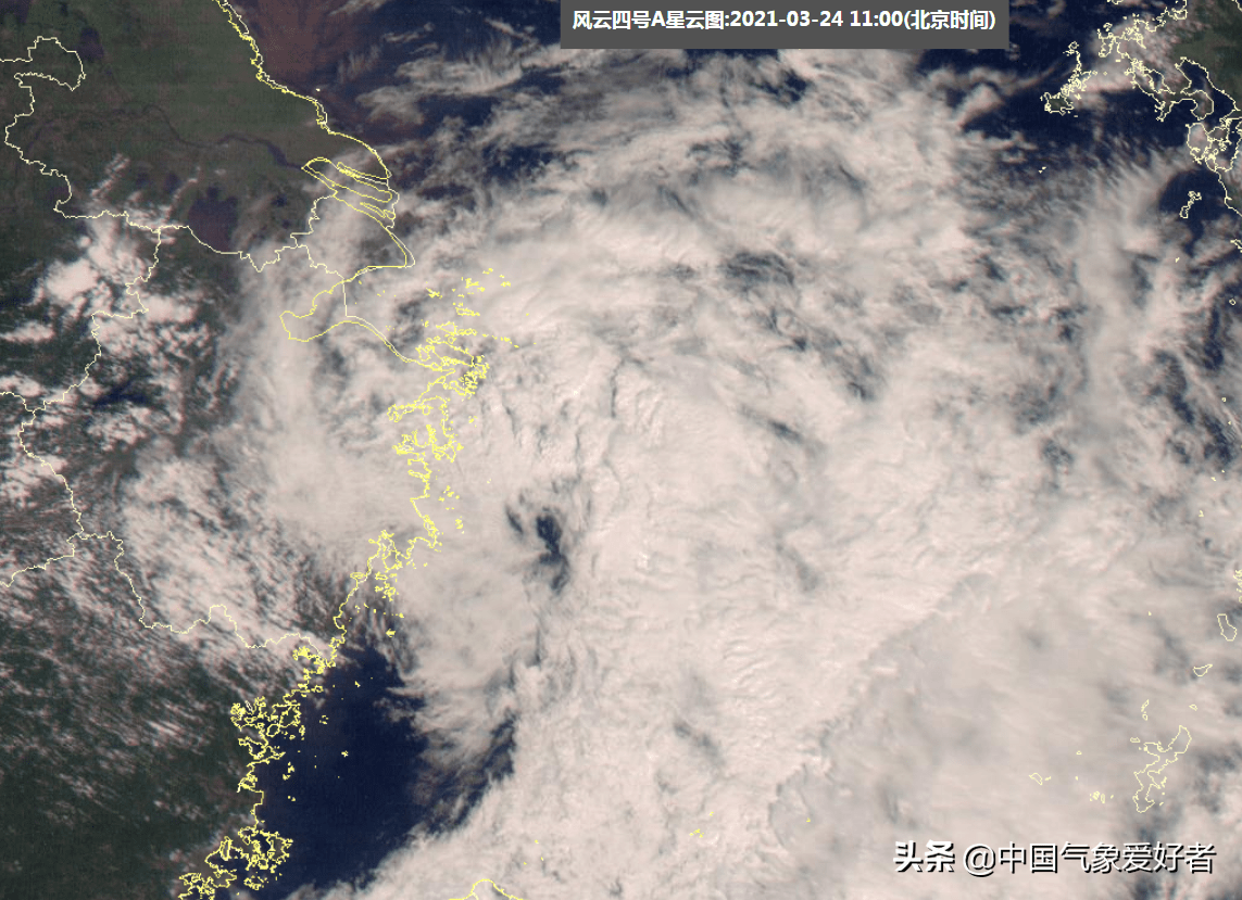 浙江现旋转云团,2号台风来了?分析:不是,却是大范围雨雪前兆_我国