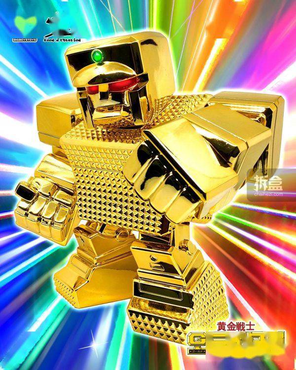 bigboytoys bulkyz collections 巨大系列 黄金战士 潮玩手办