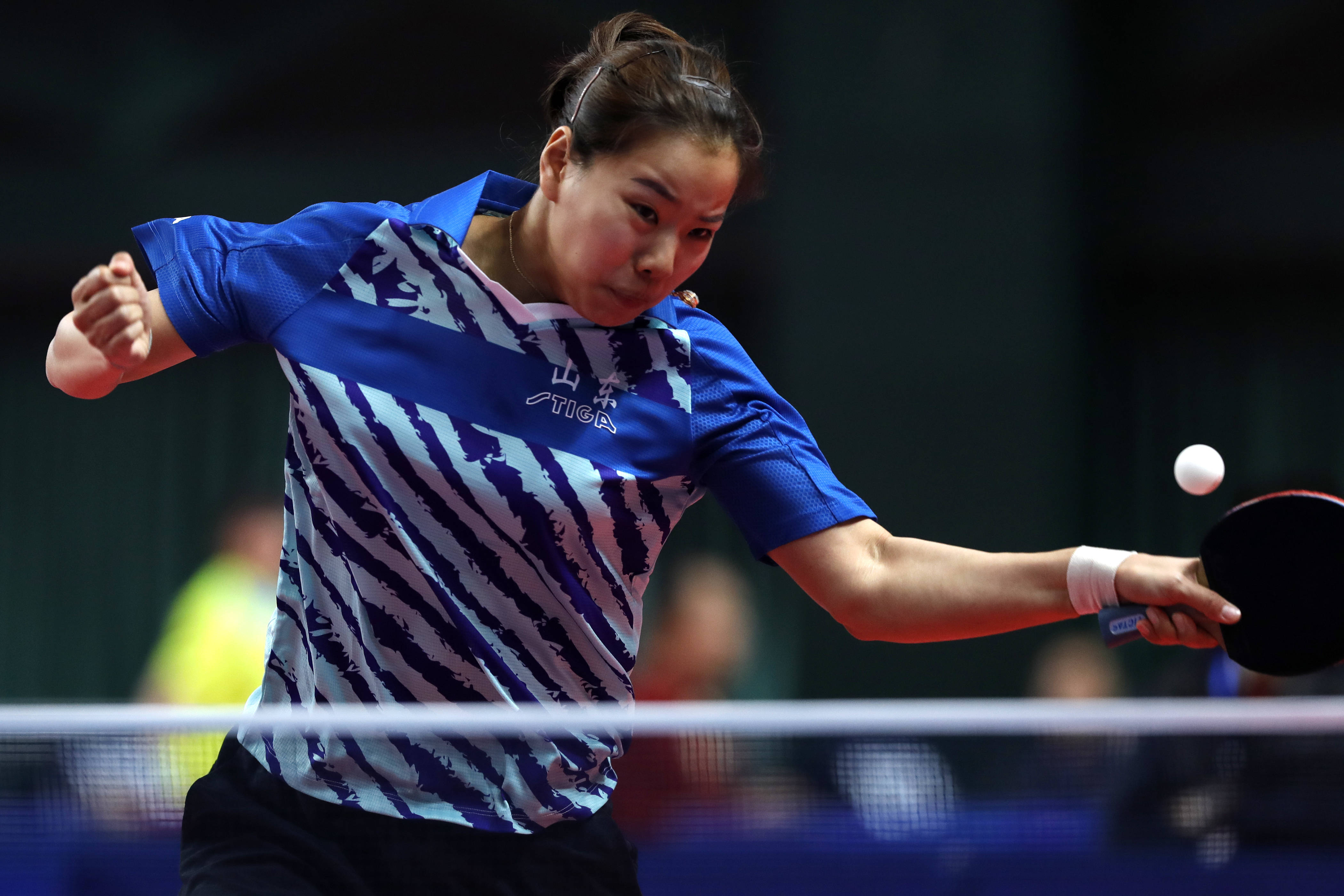 乒乓球全运会资格赛顾玉婷晋级