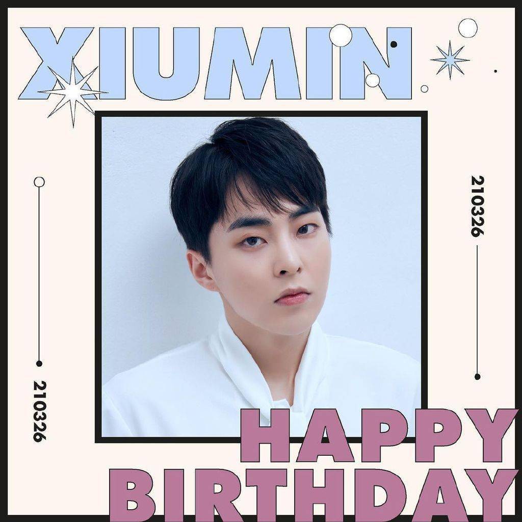 金珉錫0326生日快樂,happy xiumin day