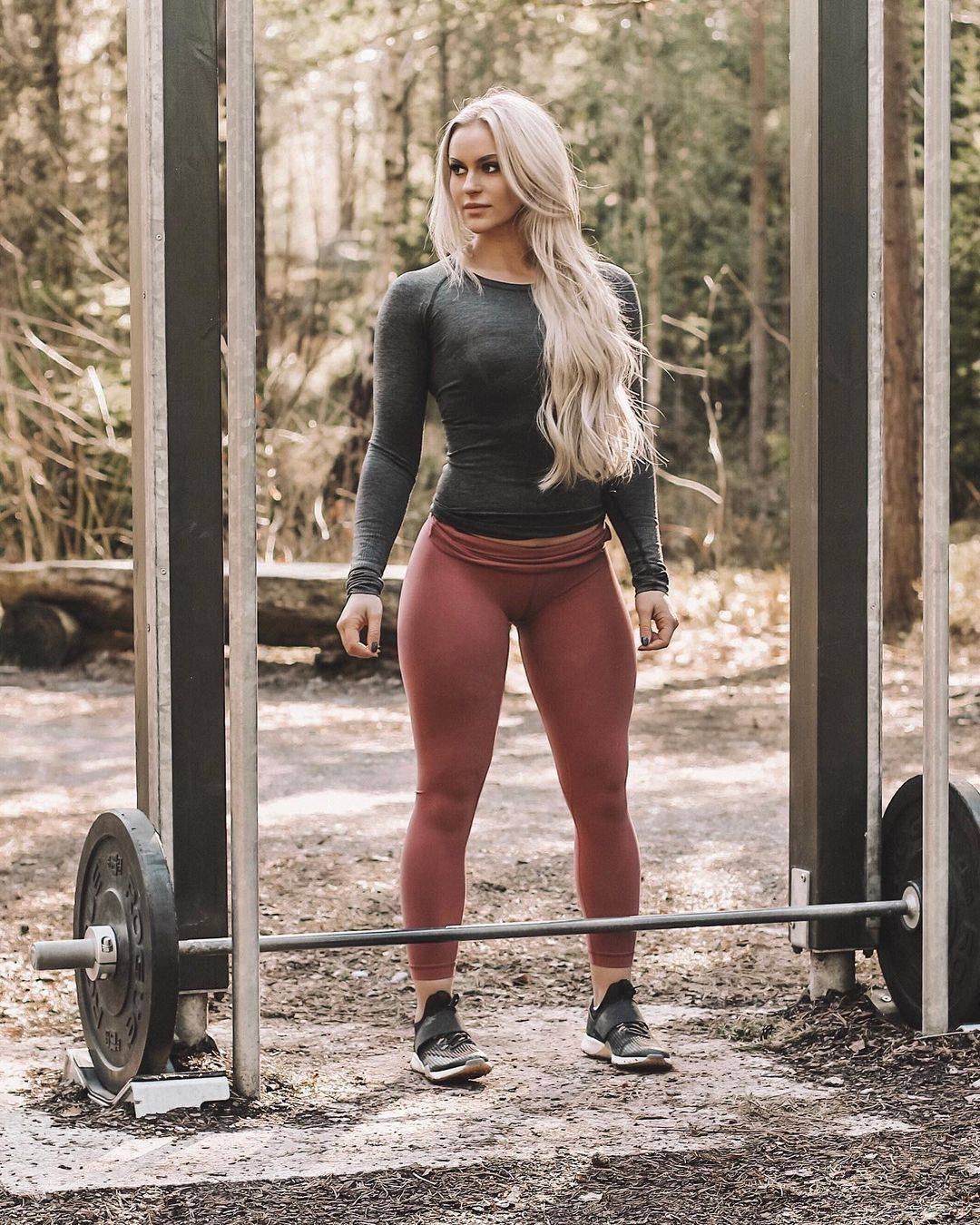 瑞典健身女孩安娜图片