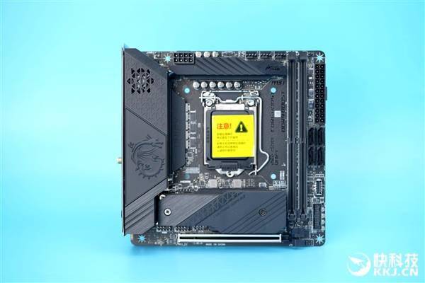 高端ITX小鋼炮！微星MEG Z590I UNIFY暗影主板圖賞 科技 第1張