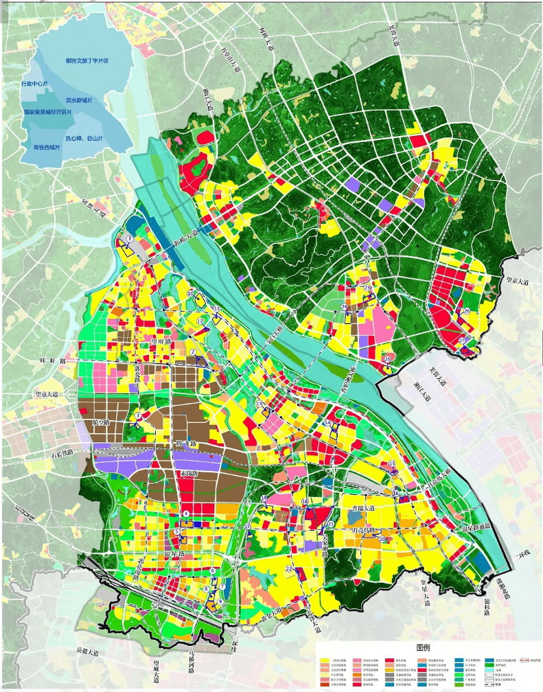 长沙岳麓区规划图最新图片