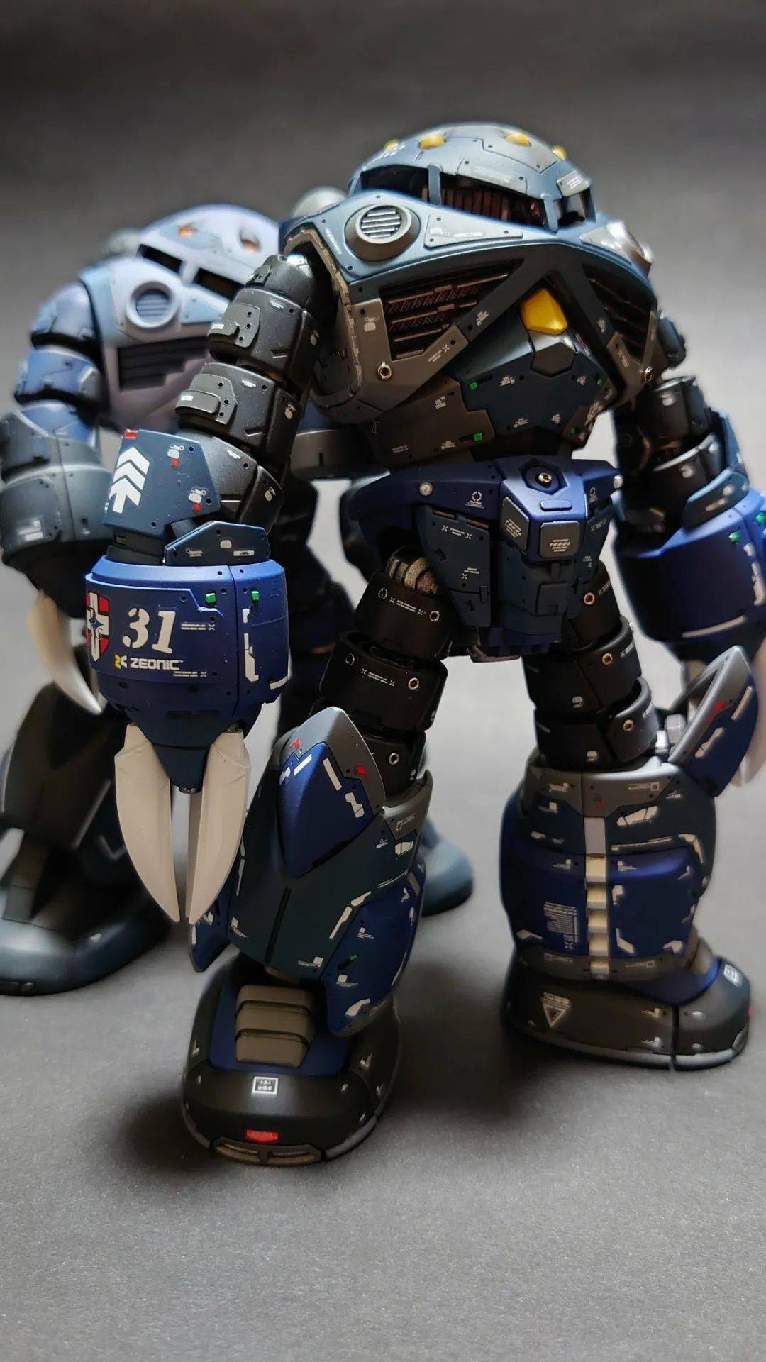 给兰巴拉尔的魔蟹rg魔蟹涂装细节改造