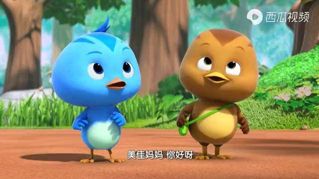 萌鸡小队小鸡给妈妈做了超级水果蛋糕真是有心