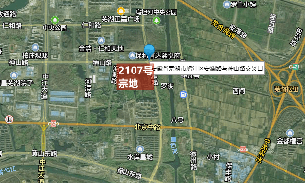 市土储中心芜湖城东2108宗地即高速东入口北侧地块,位于城东万春板块