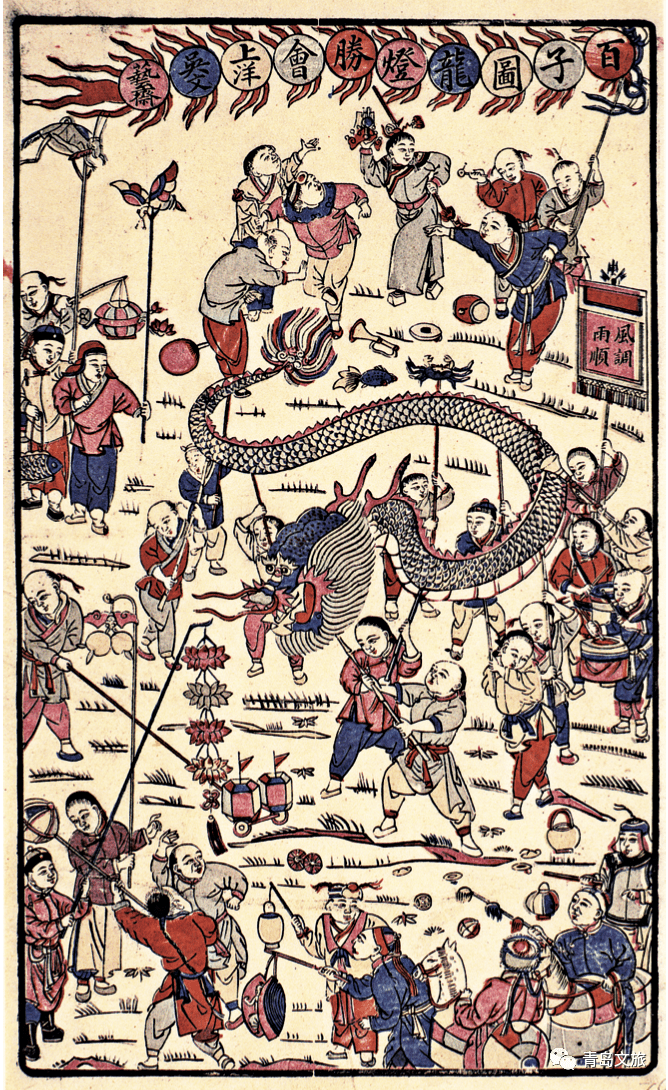 小校场年画里的上海都市风情