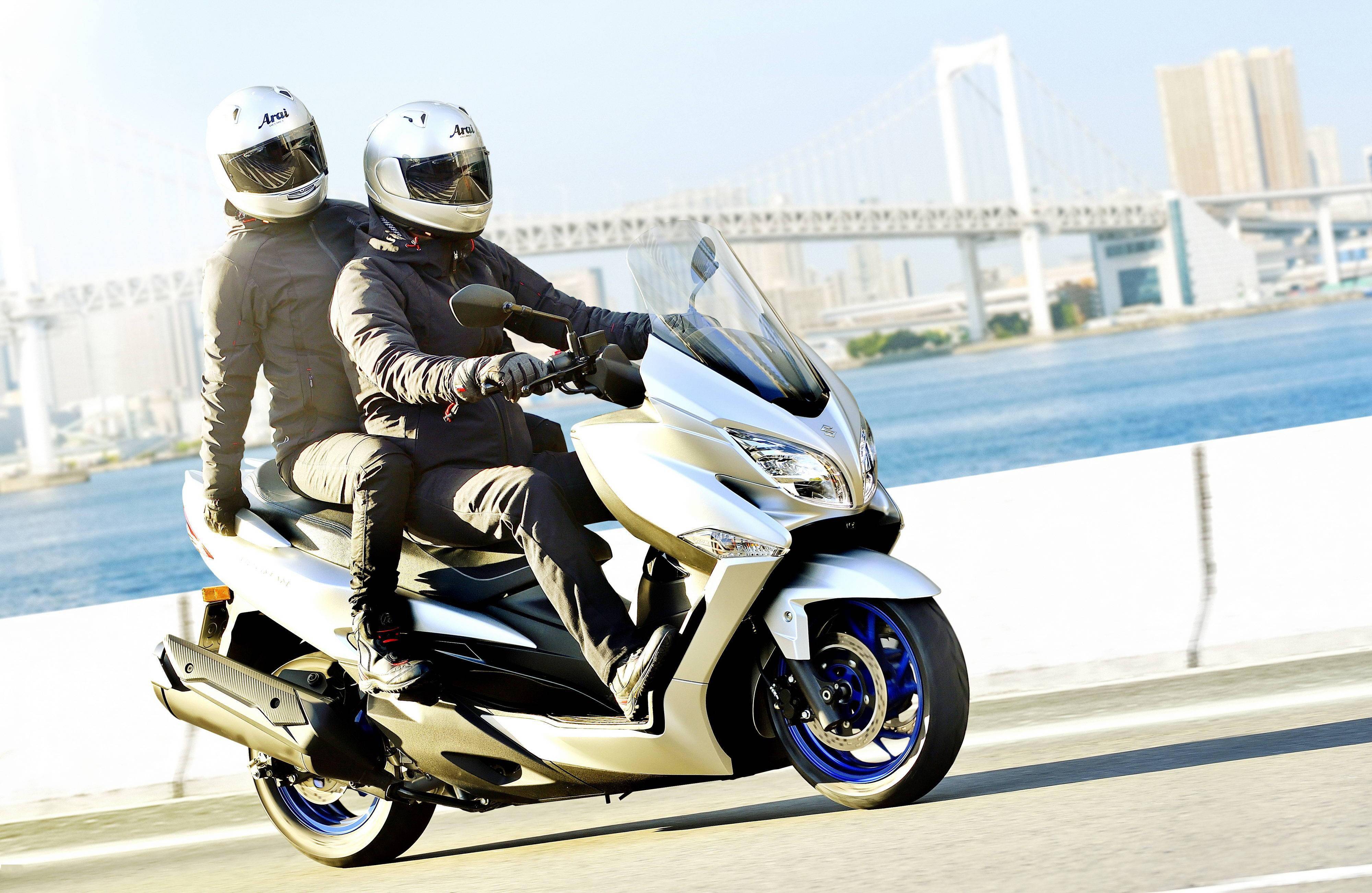 suzuki向欧洲市场发布2022an400踏板