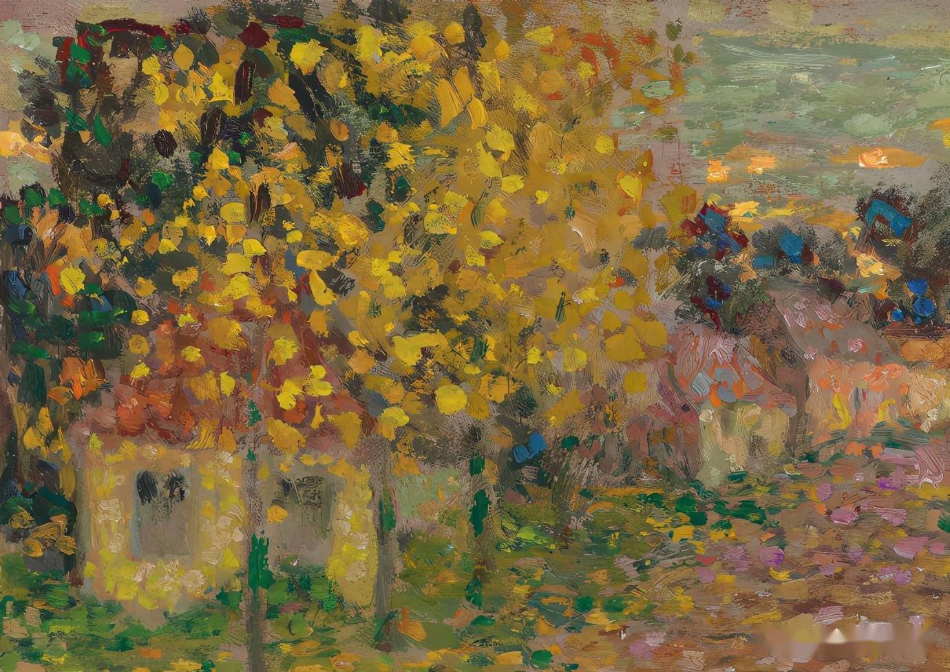 法国著名的后印象派画家亨利勒斯丹纳油画作品欣赏