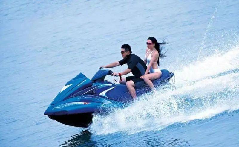 199元抢九铭屿海斯维登度假公寓高级海景房双人摩托艇皮划艇浮潜射箭2