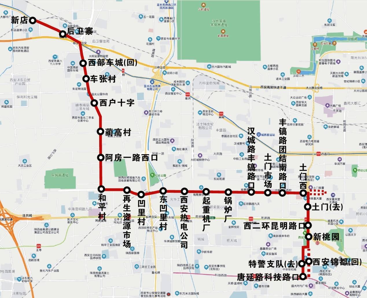 396公交车路线路线图图片