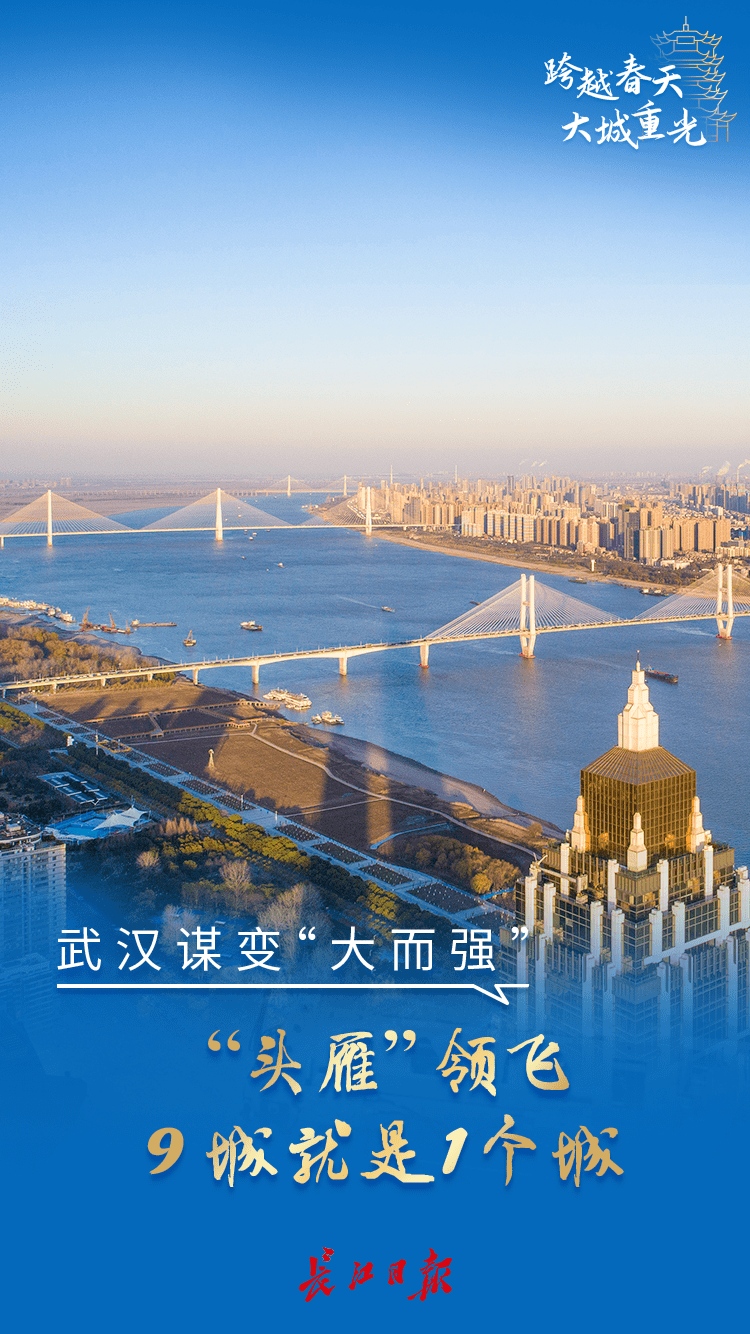 武汉重启一年跨越春天大城重光