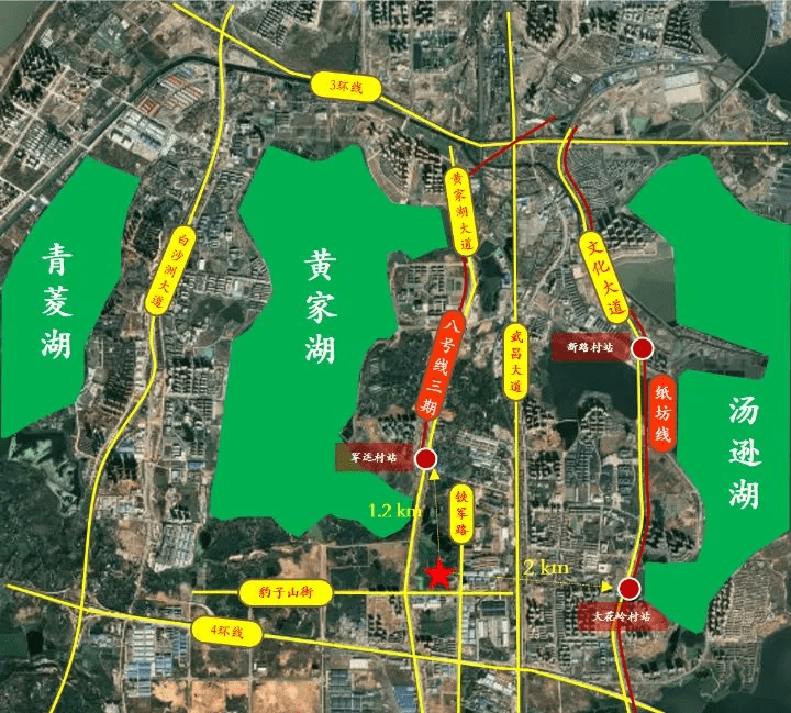 黄家湖规划图图片